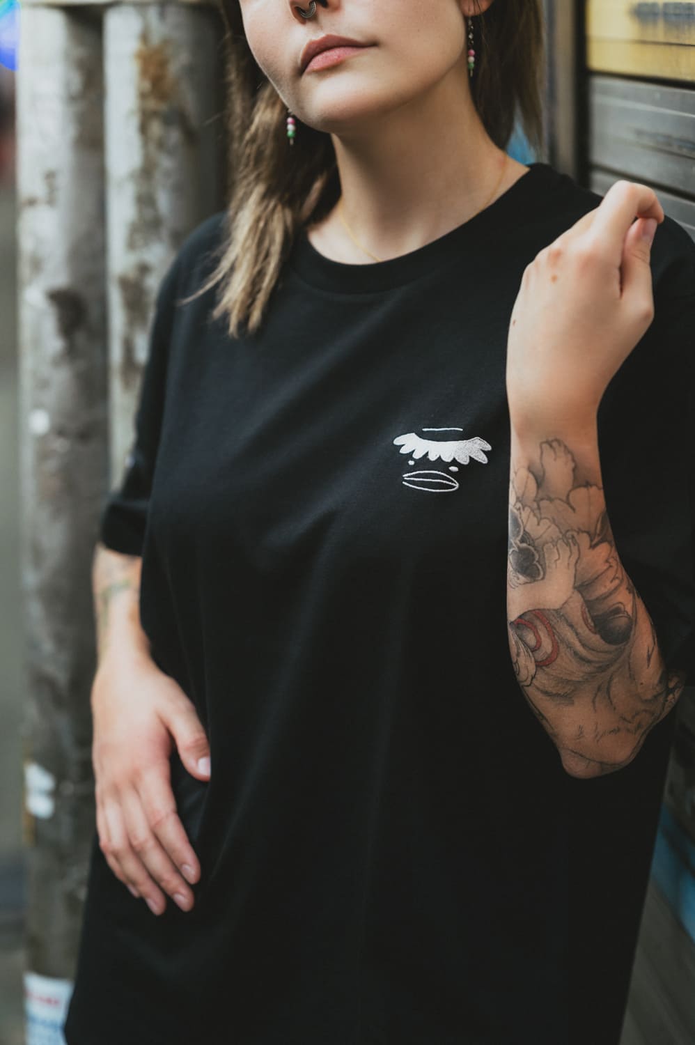Tee Shirt Kappa noir